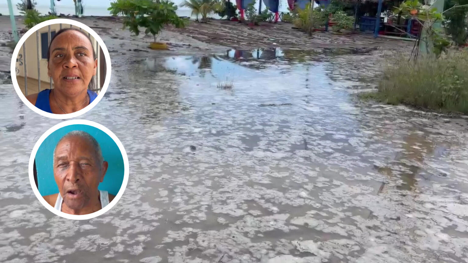 En Gaspar Hernández, el mar entró 