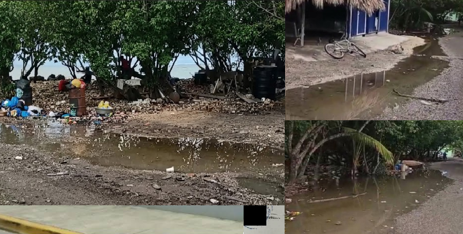 Lugareños de Buenos Aires, NY Chiquito, Acapulco y Playa Abajo en Río San Juan piden auxilio ante inundaciones y penetración del mar