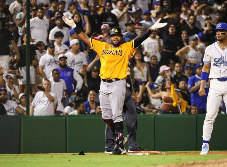 Las Águilas, las Estrellas y el Escogido salen victoriosos en la jornada dominical del béisbol invernal de LIDOM