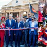 Abinader inaugura la Parada Dominicana en Roma; valora iniciativas contribuyen a promover folklor e identidad nacional