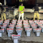 DNCD ocupa 228 paquetes de cocaína y arresta 2 en sendos operativos realizados en puerto de SD y aeropuerto Punta Cana