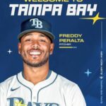 Lanzador Freddy Peralta electo Más Valioso Serie de Campeonato Liga Americana; junto a Caminero y Díaz lleva Rays a Serie Mundial