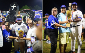¡Bicampeones! Mineros de Bonao conquistan su tercer título en la Liga de Béisbol de Verano; Michael de León el MVP
