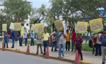 Frente Amplio marcha en Nagua en defensa de los productores de arroz y exige protección arancelaria