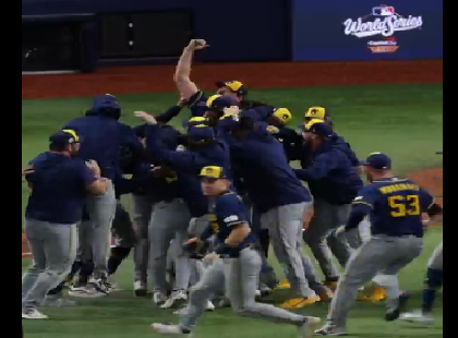 Los Cerveceros de Milwaukee vencen 4-1 a Tampa Bay en el 5to. partido y son campeones de la Serie Mundial 2026
